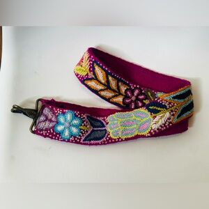 Jenny Krauss Ladies Embroidered Wool Bag Strap